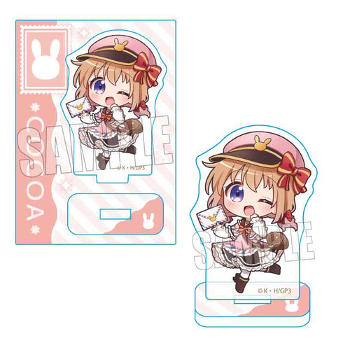 『ご注文はうさぎですか? BLOOM』ミニスタンド /ココア 郵便屋ver.